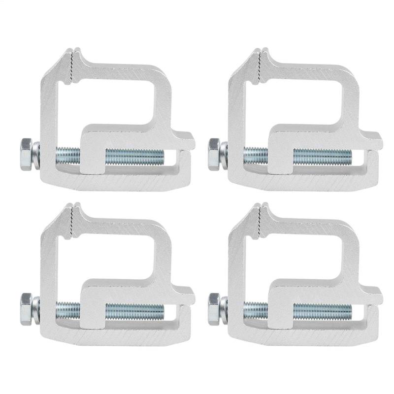 Canopy -Klemmen - LKW -Top -Clips, Wohnmobilhalterungsklammern | Hochleistungs -Aluminiumhaltergehäuse, rostfeste Verriegelungsersatz für Pickup Cap Rails Shell Covers LKW -Bettzubehör von Generic