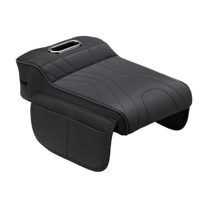 Center Console Cover PU Leather Armrest Cushion Memory Foam Material Scratch Prevention Waterproof Protector Compatible with Passenger Cars, SUVs and Trucks Improved Comfort Interior Protect von Generic