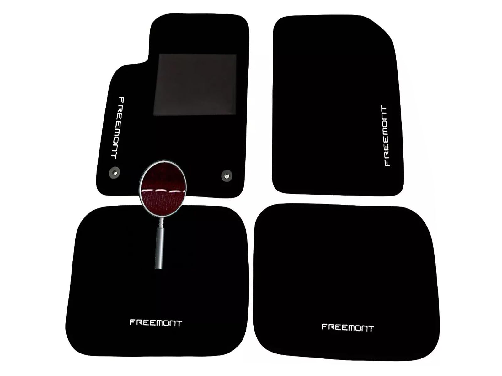 DHCarMats | Fußmatten für FIAT Freemont 2011-2015 Gestickt | Auto Matten Teppich Maßgeschneidert | Autozubehör -Kompletter Satz für vorne und hinten DHCarMats | Fußmatten für FIAT Freemont 2011-2015 Gestickt | Auto Matten Teppich Maßgeschneidert | Autozubehör -Kompletter Satz für vorne und hinten von Generic