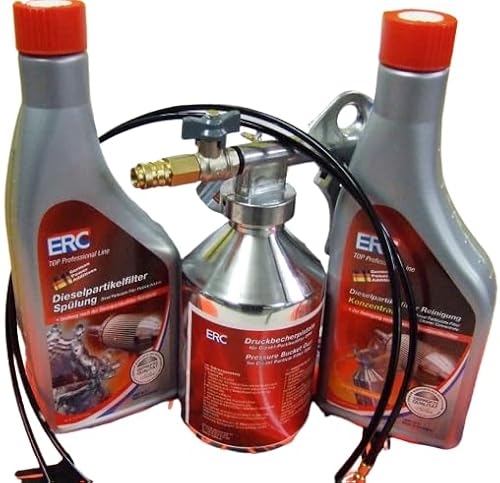 DPF Reinigungs-Set 3tlg. Dieselpartikelfilter Reiniger & Spülung + Spezialdüse von Generic