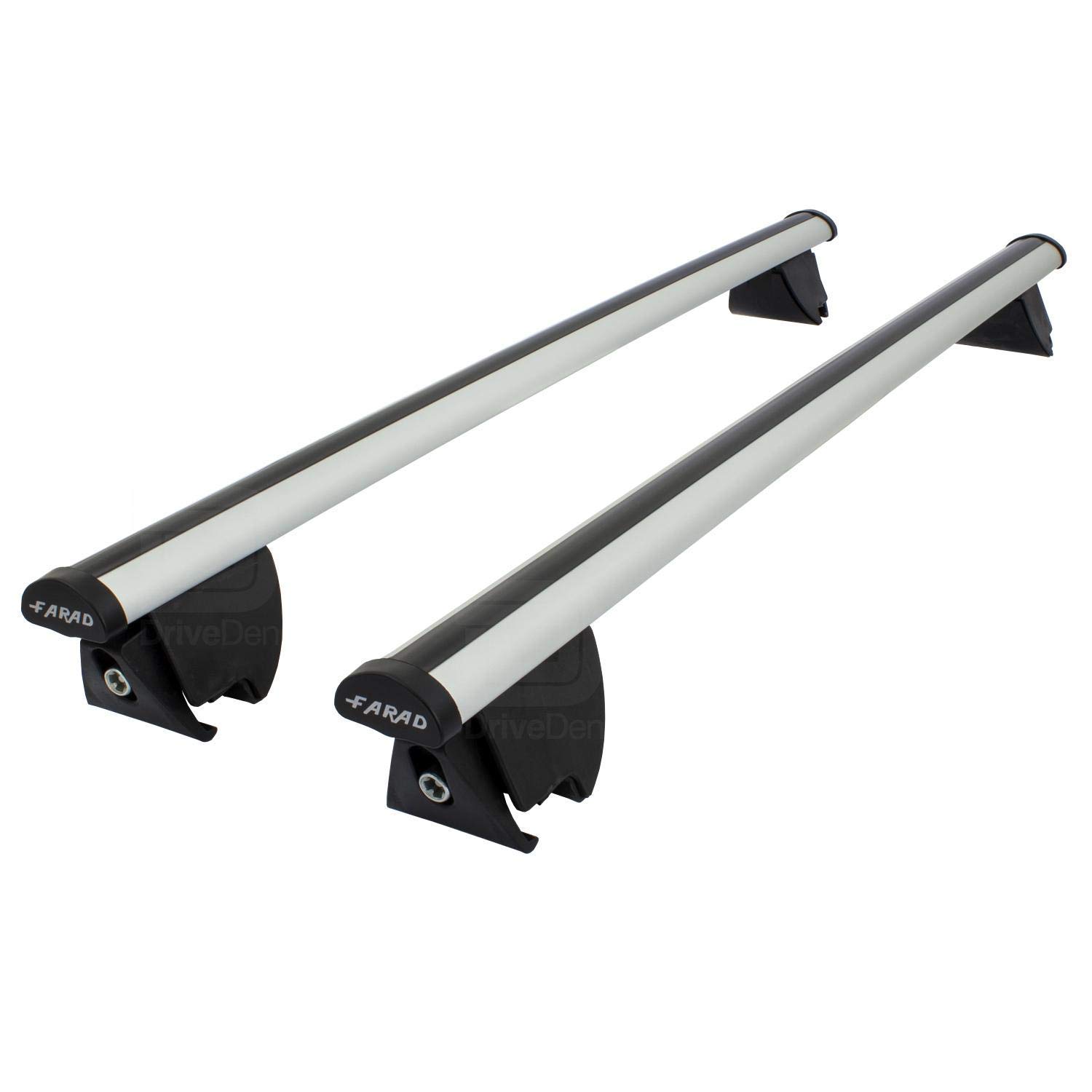 Dachträger Farad Hilo + Aluminium kompatibel mit VW Passat Variant von 2005 bis 2014 mit hoher Dachreling, offener Reling Dachträger Farad Hilo + Aluminium kompatibel mit VW Passat Variant von 2005 bis 2014 mit hoher Dachreling, offener Reling von Generic