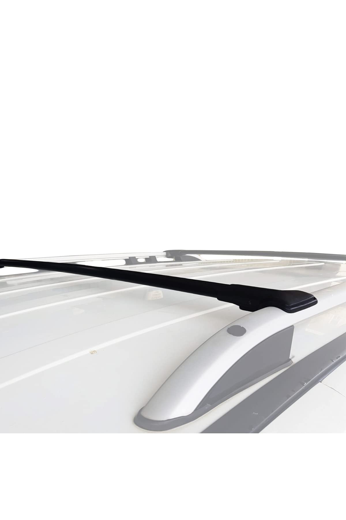 Dachträger für Querträger Dachträger für Mercedes VITO/W447 2014- Schwarz Aluminium Gepäckträger Dachträger 2 ST. von Generic