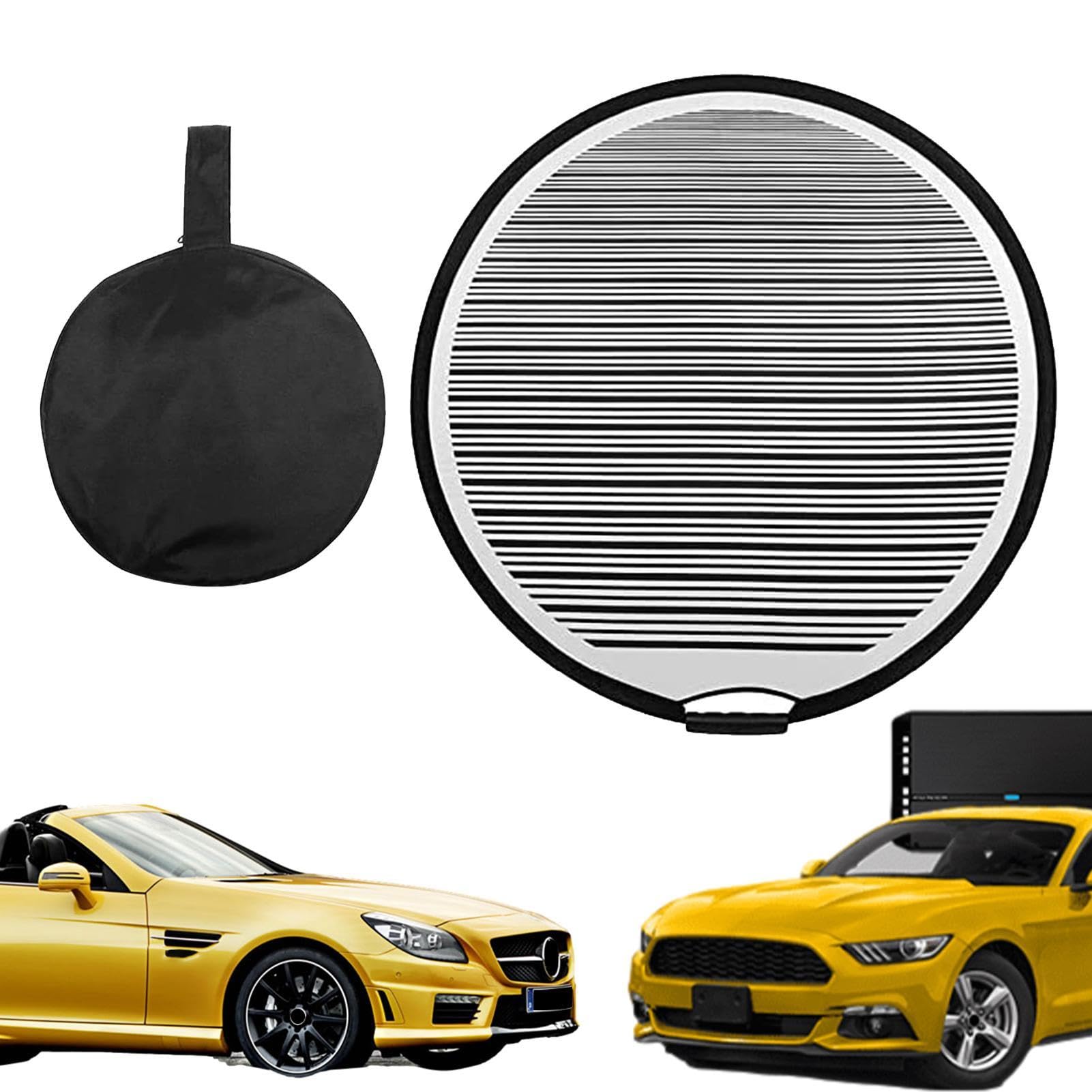 Dellenreflektorboard - Auto-Dellenreflektor | Flexible Reflektortafel Mit Streifendesign | Klappbare Dellenerkennungstafel Mit Streifendesign | Dellentafel-Reflektorplatte Für Auto-Dellenprüfgerät Dellenreflektorboard - Auto-Dellenreflektor | Flexible Reflektortafel Mit Streifendesign | Klappbare Dellenerkennungstafel Mit Streifendesign | Dellentafel-Reflektorplatte Für Auto-Dellenprüfgerät von Generic