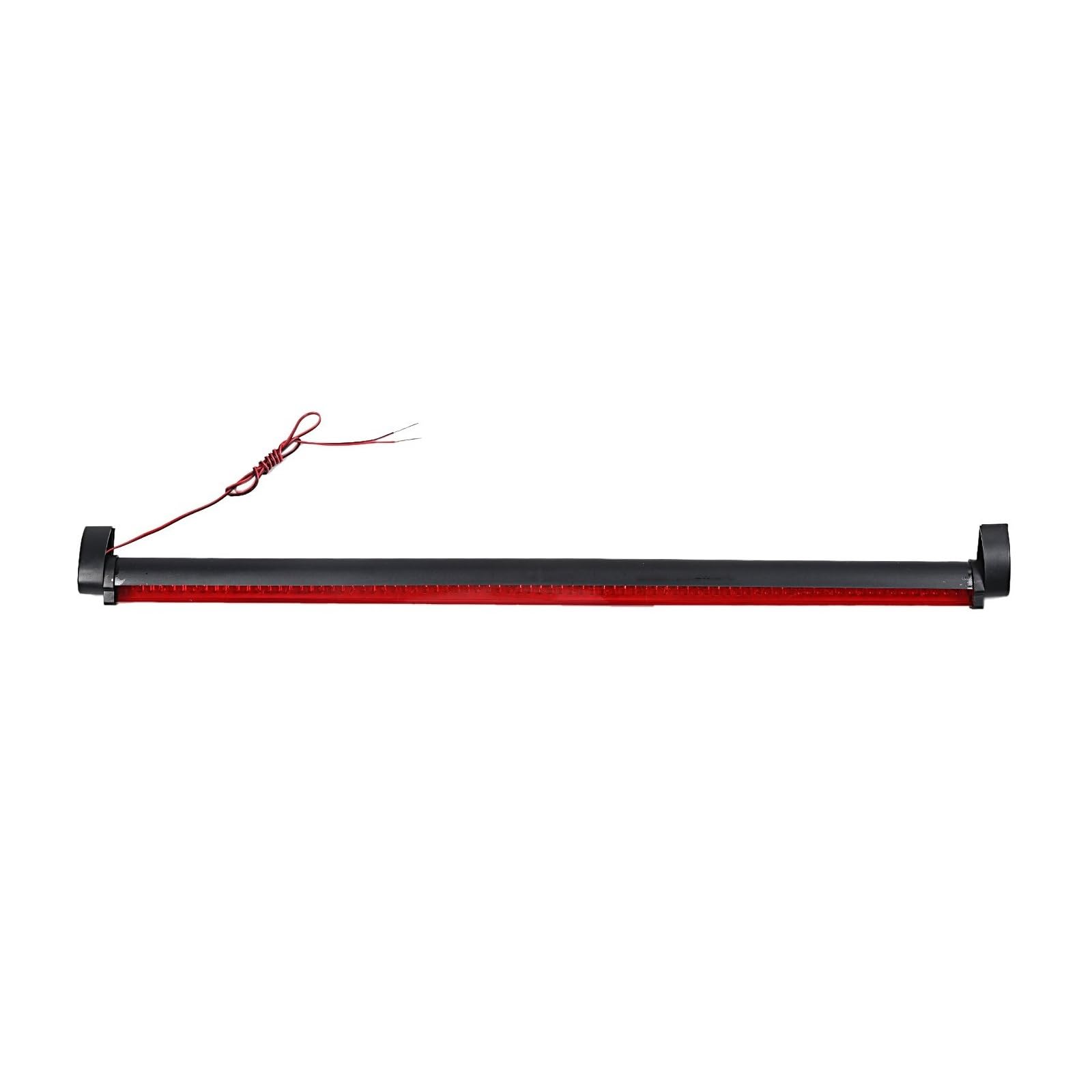 Dritte Bremsleuchten 1 PC Universal Rotes Auto Dritte Bremsleuchte Rücklicht Hochmontierte Bremsleuchte Dritte Rückleuchte Bremse Bremsleuchte von Generic
