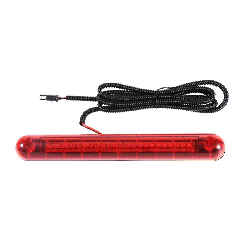 Dritte Bremsleuchten 24 Auto Zusätzliche Bremsleuchte Hochmontierte dritte Bremse Stopp Rücklicht Lampe Rote dritte Rückleuchte Bremslicht von Generic