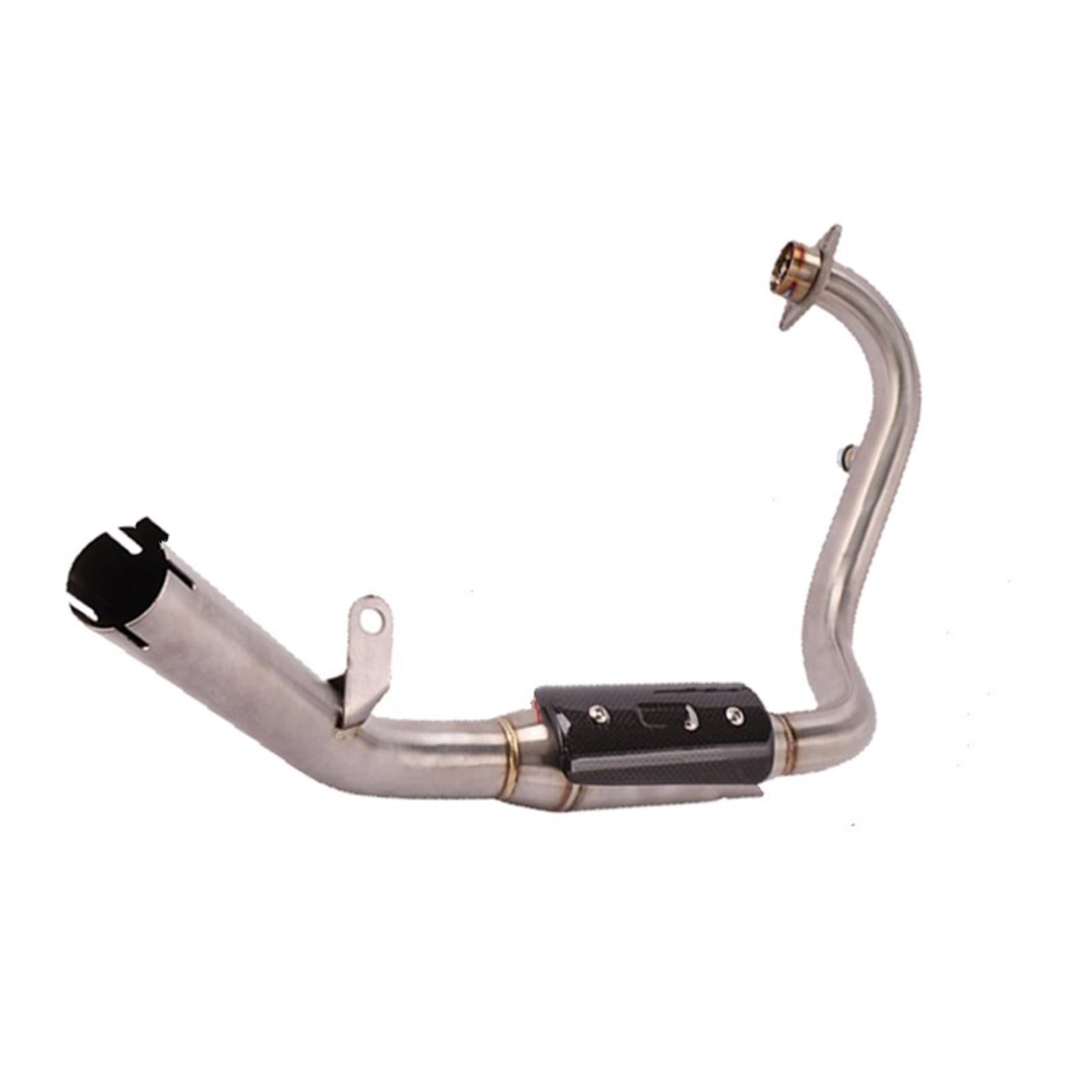Endroh Für Benelli Für Leoncino 250 TRK251 Für TRK 251 Motorrad Auspuff Escape Schalldämpfer Vorne Link Rohr Mittleren Rohr 51mm Verbindung Endrohrblende Endroh Für Benelli Für Leoncino 250 TRK251 Für TRK 251 Motorrad Auspuff Escape Schalldämpfer Vorne Link Rohr Mittleren Rohr 51mm Verbindung Endrohrblende von Generic