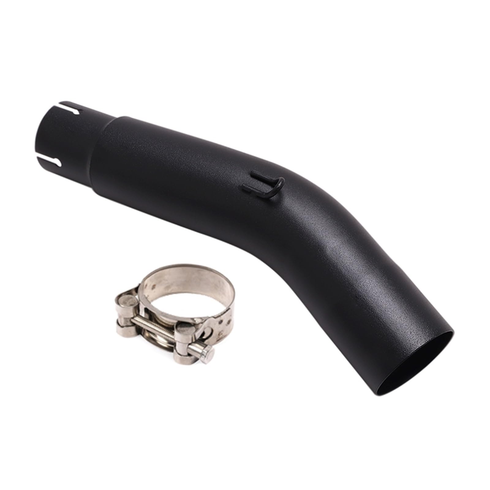 Endroh Für Rebel 500 300 CM300 CM500 CMX500 Cmx500 2017-2021 Motorrad Auspuff Escape Slip Auf Ändern Moto Mit Schalldämpfer Endrohrblende(Mid LInk Pipe) von Generic