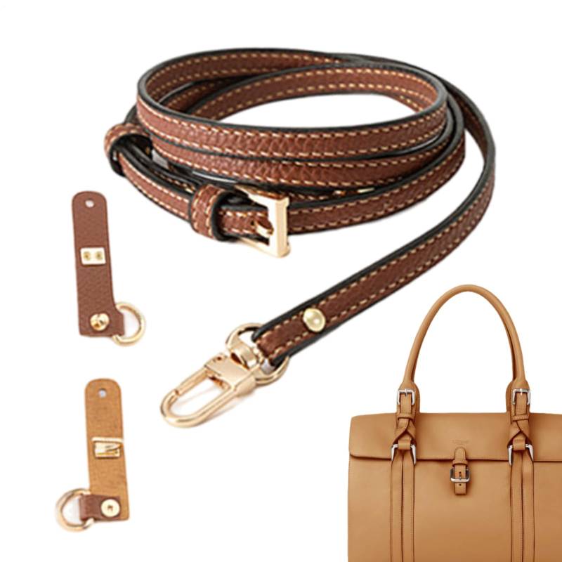 Ersatz-Taschengurt, Riemen für Taschen Satteltaschenriemen Breiter Handtaschenriemen Ersatz Schultertaschen-Riemen, exquisiter weicher Geldbörsen-Riemen-Ersatz von Generic