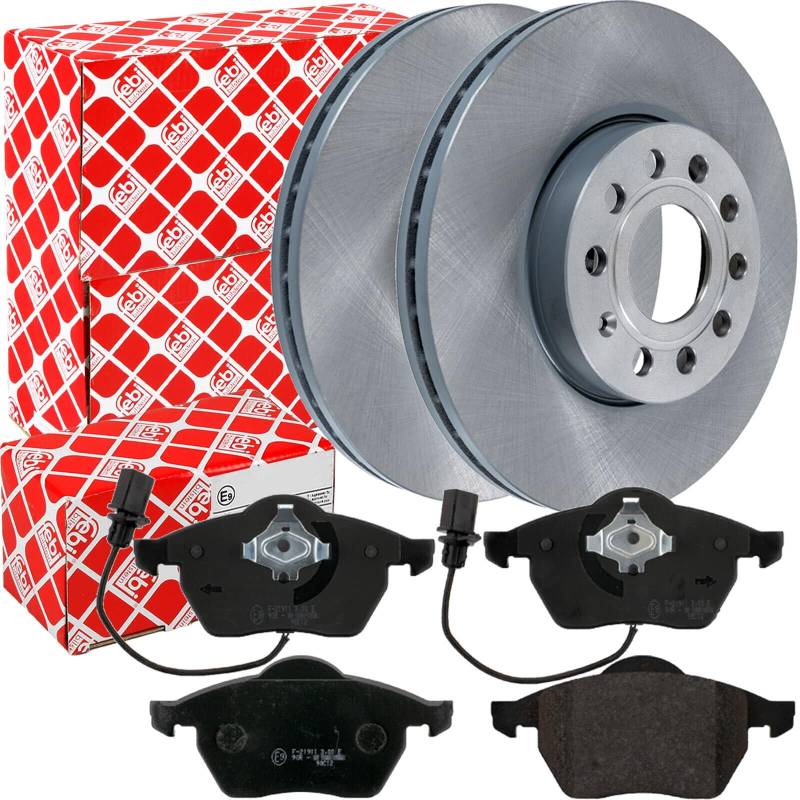Bremsscheiben Ø288mm + Beläge vorne für Passat 3BG 3B5 3B6 SUPERB von Generic