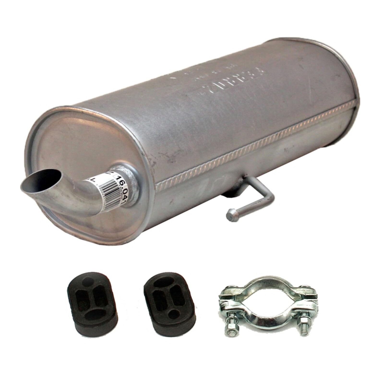 Ferroz Export Ersatz für Auspuffanlage für Peugeot 206 Schrägheck ab. Bj. 1998-2008 Endschalldämpfer Schalldämpfer Endtopf Ferroz Export Ersatz für Auspuffanlage für Peugeot 206 Schrägheck ab. Bj. 1998-2008 Endschalldämpfer Schalldämpfer Endtopf von Generic