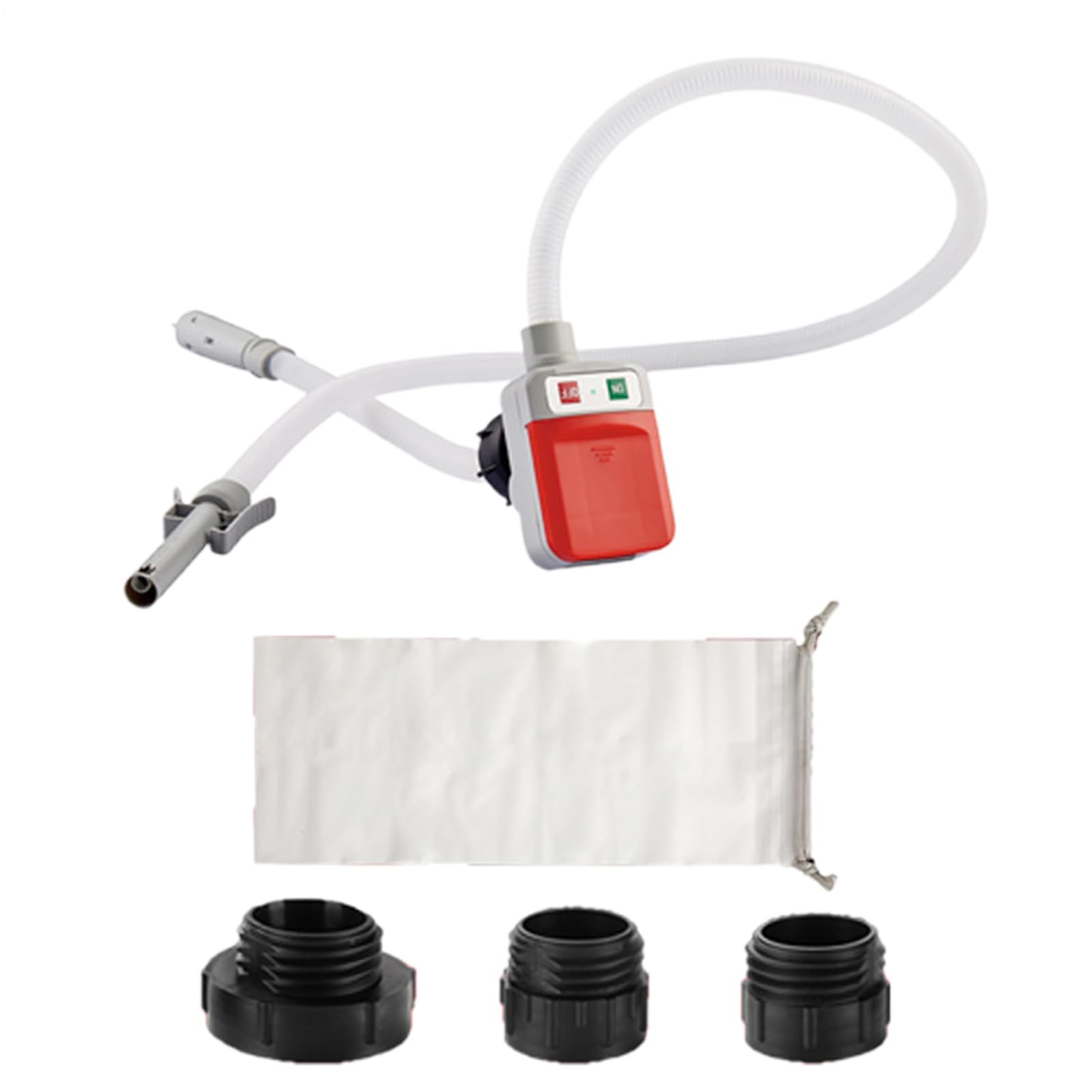 Flüssigkeits Transfer Pumpe | Flüssigkeitspumpen-Set | Batteriebetriebene Transfervorrichtung mit Überfüllschutz, Extra Langem Schlauch & Auto-Stopp-Sensor für Motoren Flüssigkeits Transfer Pumpe | Flüssigkeitspumpen-Set | Batteriebetriebene Transfervorrichtung mit Überfüllschutz, Extra Langem Schlauch & Auto-Stopp-Sensor für Motoren von Generic