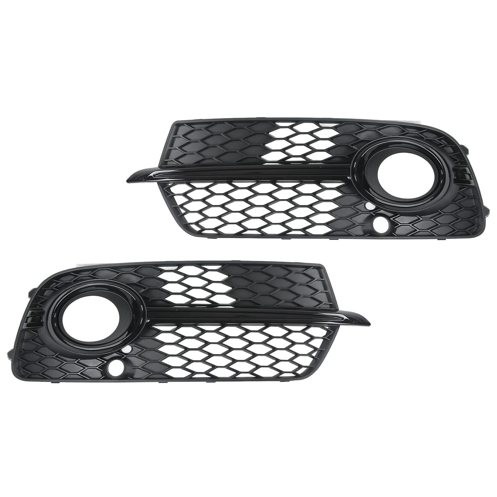 Front Fog Light Kühlergrill Gloss Black Vent Mesh Trimm Ersatz für SQ5 Protective Stylish für 2013-2017 Front Fog Light Kühlergrill Gloss Black Vent Mesh Trimm Ersatz für SQ5 Protective Stylish für 2013-2017 von Generic