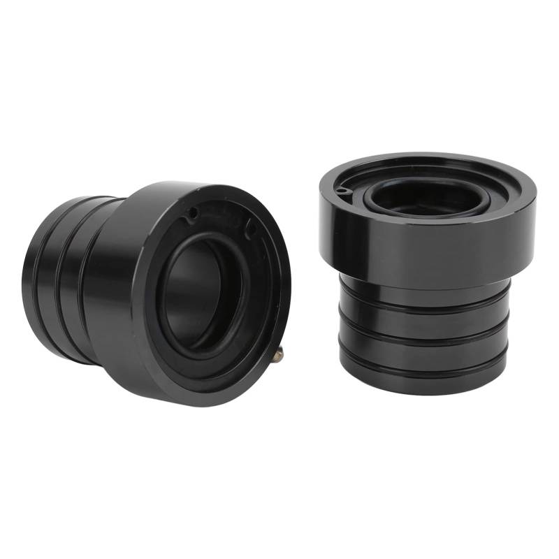 Frontachse -Rohr -Robel -Set -Billet -Aluminium -Oxidationswiderstand für Cherokee TJ (Schwarz) von Generic