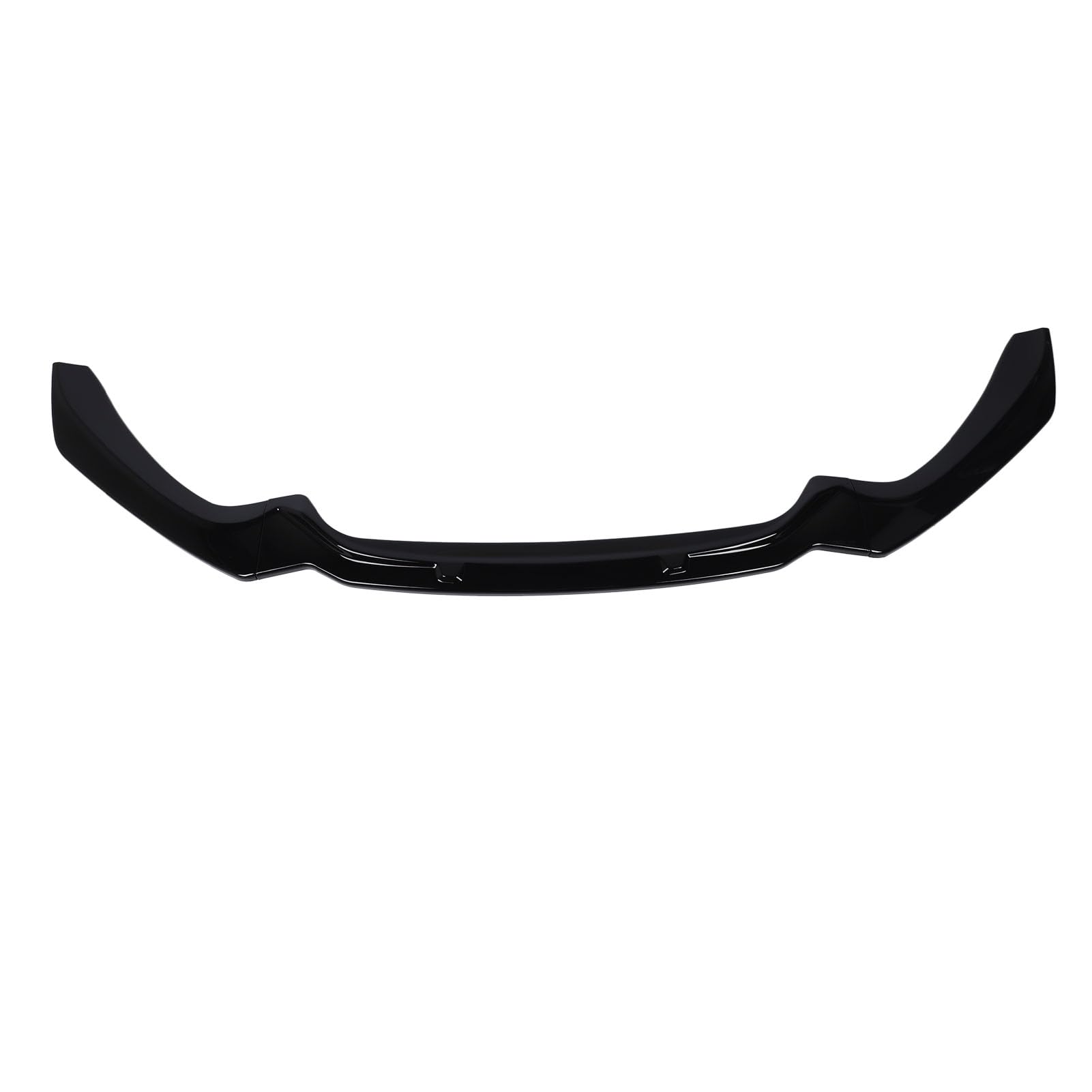 Frontstoßstangen-Lippendiffusor, Stoßstangenlippen-Kinnspoiler, Langlebig, Hohe Zähigkeit, 3 Stück für 1er F20 F21 LCI M-Pack (Helles Schwarz) von Generic