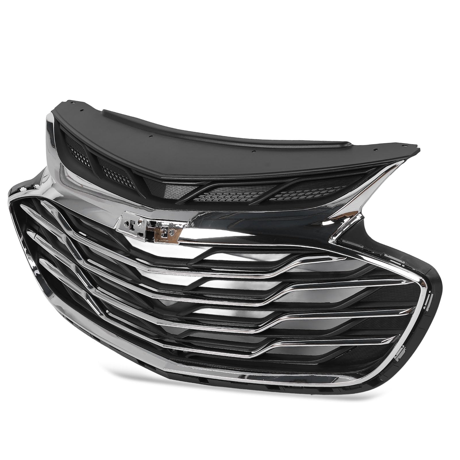 Frontstoßstangengrill, Präzise Passform, Robust, 42674397, Frontstoßstangen-Obergrill für Cruze L LS LT Premier 2019 (Leichte Streifen) von Generic