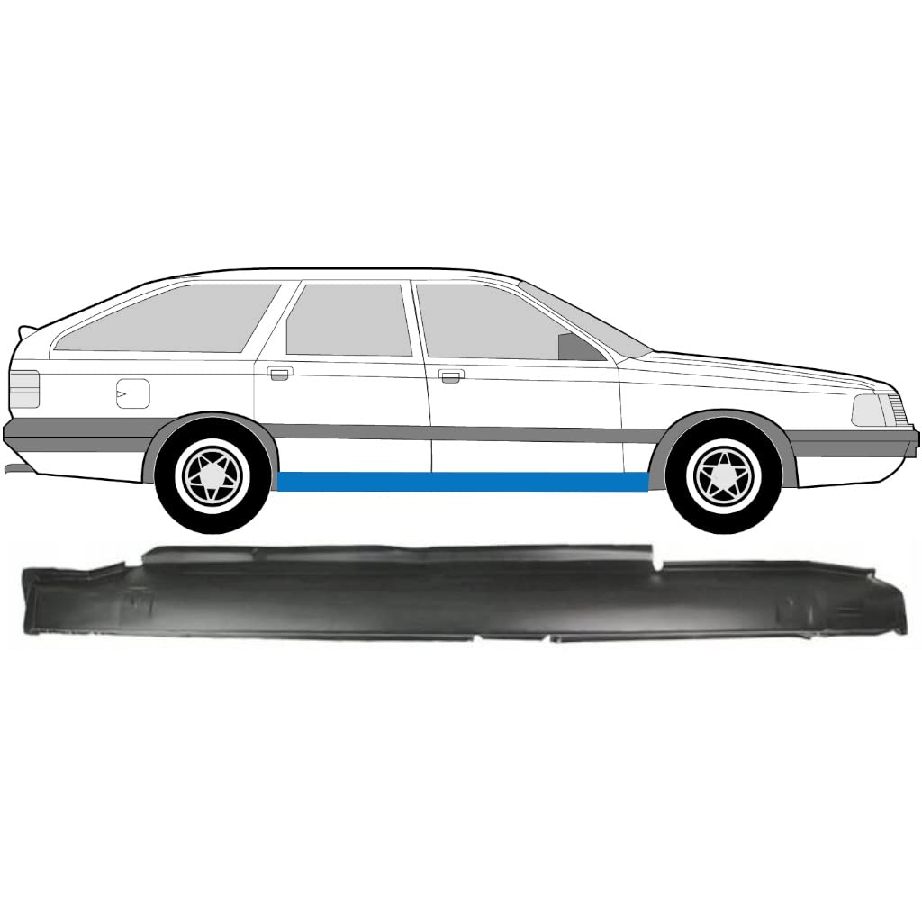 Für Audi 100 C3 1982-1991 Voll Schweller Reparaturblech/Rechts Für Audi 100 C3 1982-1991 Voll Schweller Reparaturblech/Rechts von Generic