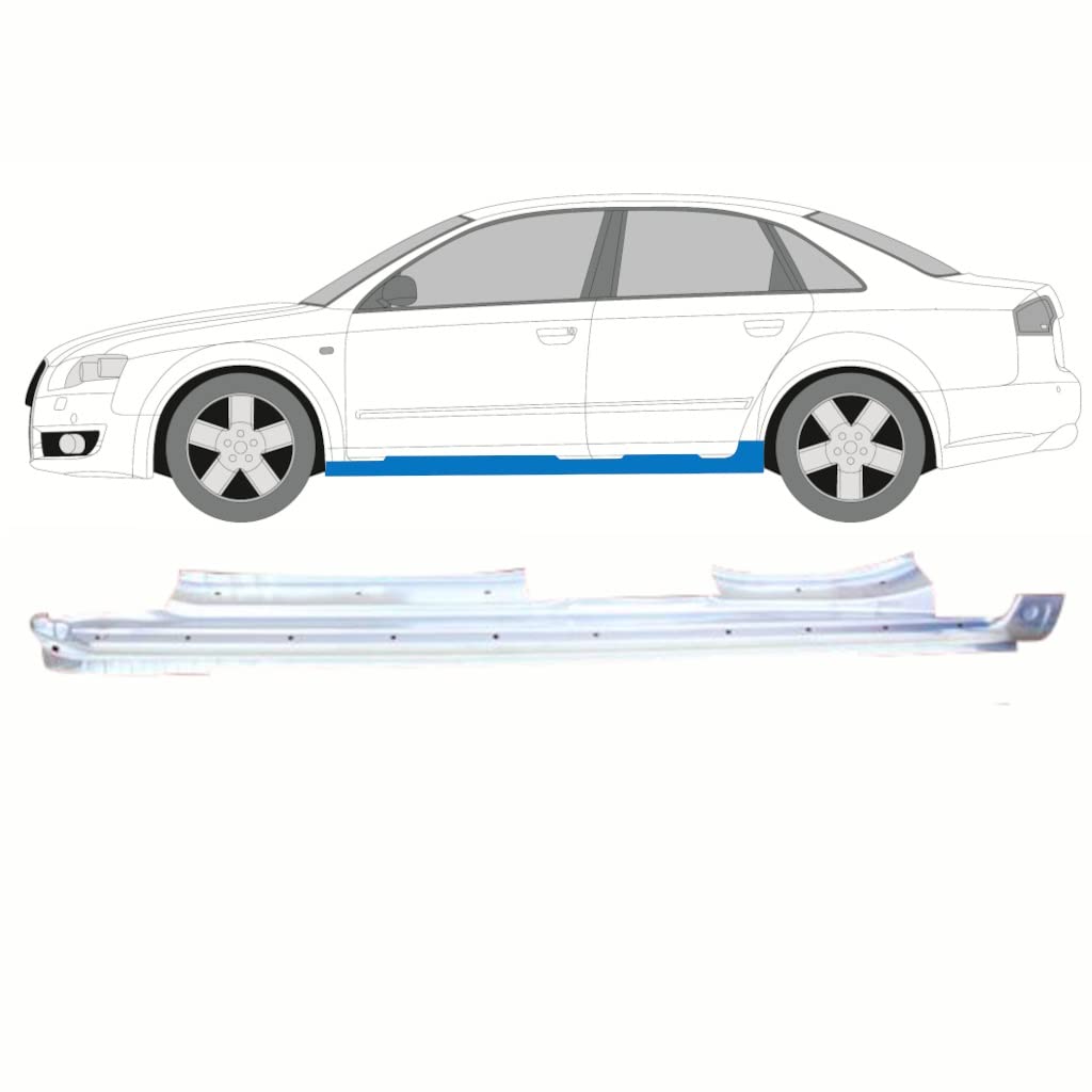 Für Audi A4 B6 B7 2000-2007 Schweller Reparaturblech/Links Für Audi A4 B6 B7 2000-2007 Schweller Reparaturblech/Links von Generic
