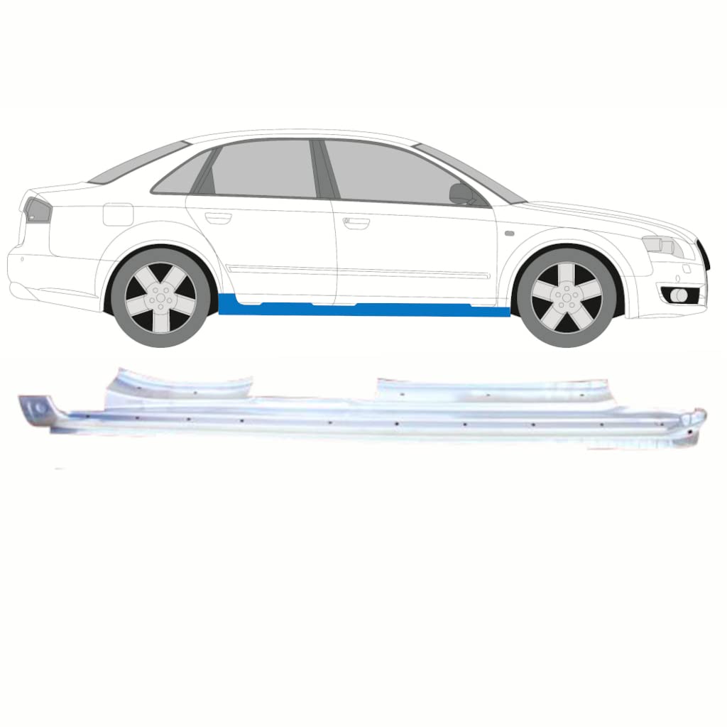 Für Audi A4 B6 B7 2000-2007 Schweller Reparaturblech/Rechts Für Audi A4 B6 B7 2000-2007 Schweller Reparaturblech/Rechts von Generic