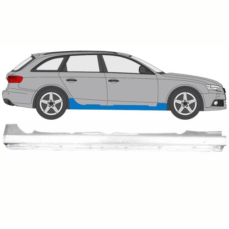 Für Audi A4 B8 2007-2015 Schweller Reparaturblech / Rechts von Generic