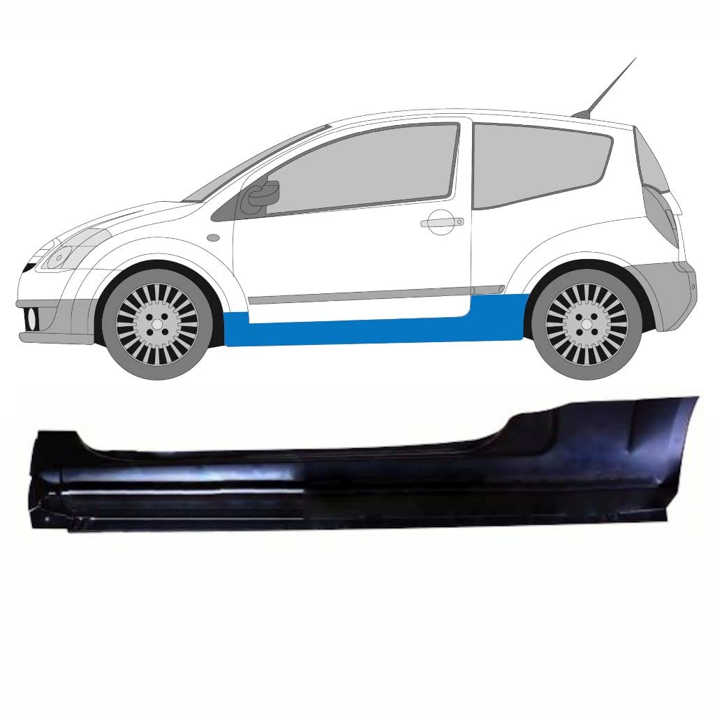 Für Citroen C2 2003-2009 Schweller Reparaturblech/Links Für Citroen C2 2003-2009 Schweller Reparaturblech/Links von Generic