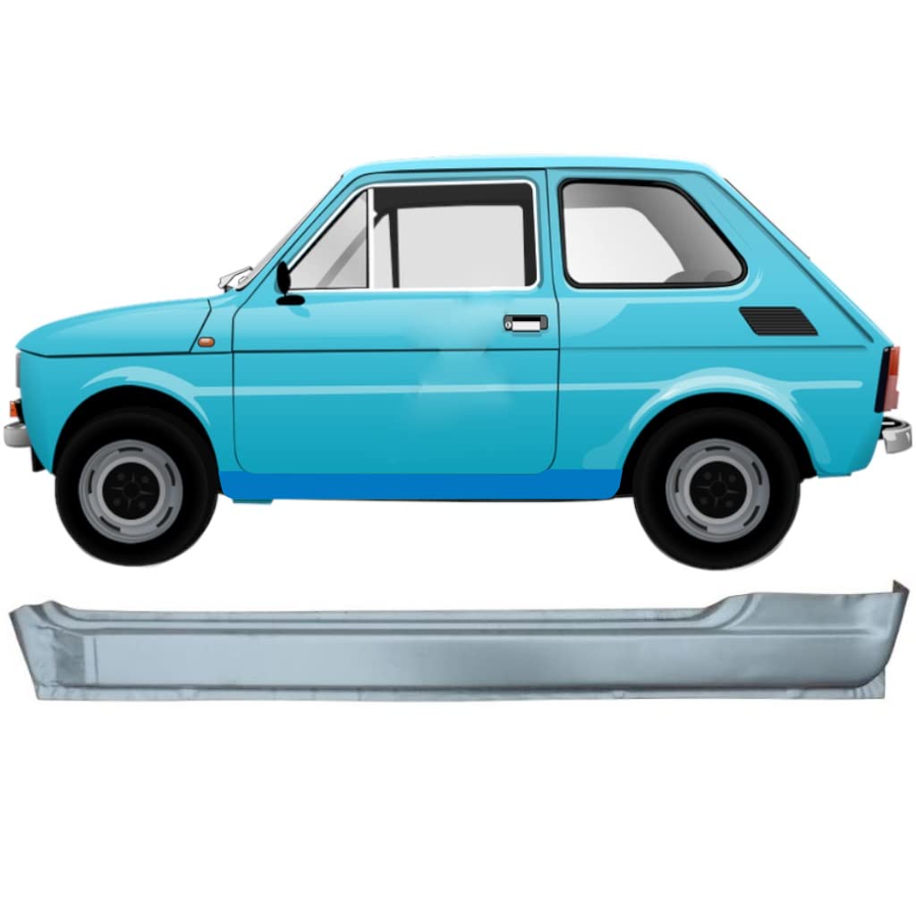 Für Fiat 126p 1972-2000 Schweller Reparaturblech/Links Für Fiat 126p 1972-2000 Schweller Reparaturblech/Links von Generic