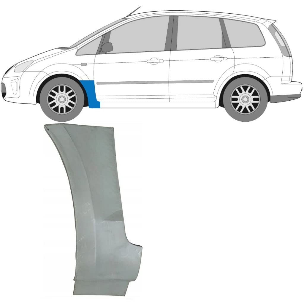 Für Ford C-MAX 2003-2010: Links Kotflügel Reparaturblech aus Stahl von Polcar Für Ford C-MAX 2003-2010: Links Kotflügel Reparaturblech aus Stahl von Polcar von Generic