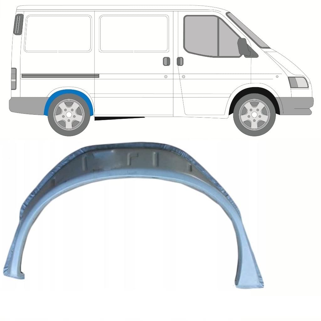 Für Ford Transit 1991-2000 Innen Radlauf Reparaturblech / Rechts Für Ford Transit 1991-2000 Innen Radlauf Reparaturblech / Rechts von Generic