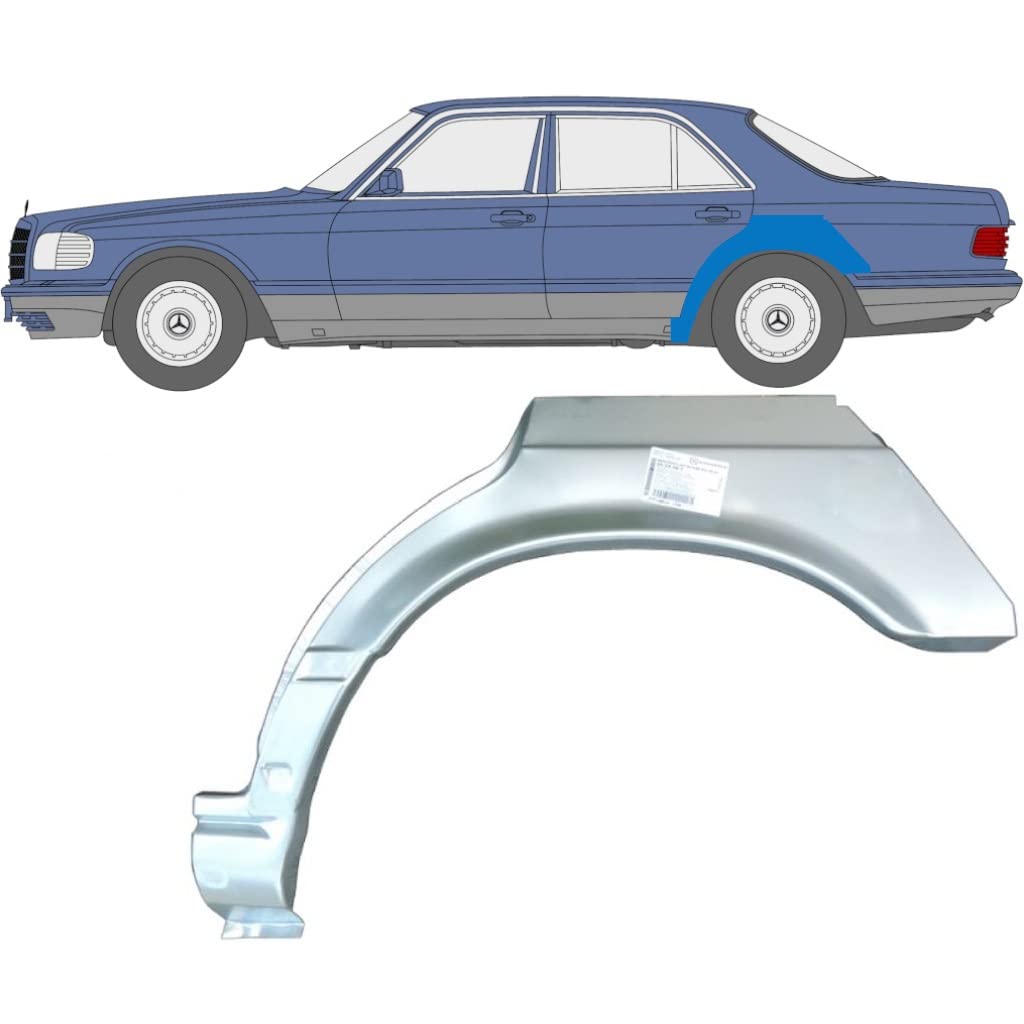 Für Mercedes S-class 1979-1991 Radlauf Reparaturblech/Links Für Mercedes S-class 1979-1991 Radlauf Reparaturblech/Links von Generic