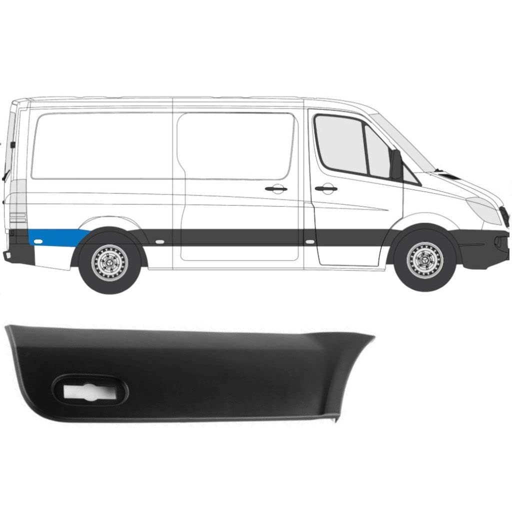 Für Mercedes Sprinter 2006- Hinten KotflÜgel Moulding Trim/Rechts von Generic