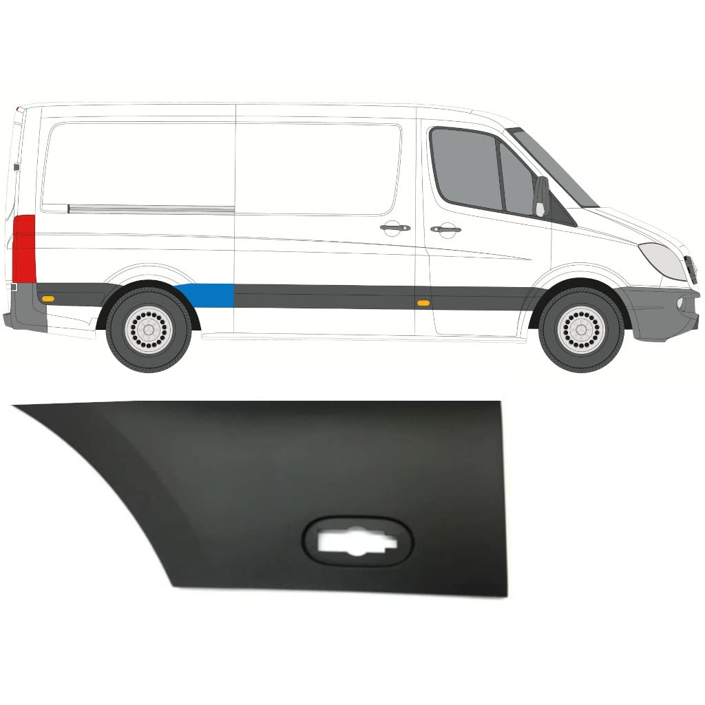 Für Mercedes Sprinter 2006- Hinten KotflÜgel Moulding Trim/Rechts Für Mercedes Sprinter 2006- Hinten KotflÜgel Moulding Trim/Rechts von Generic
