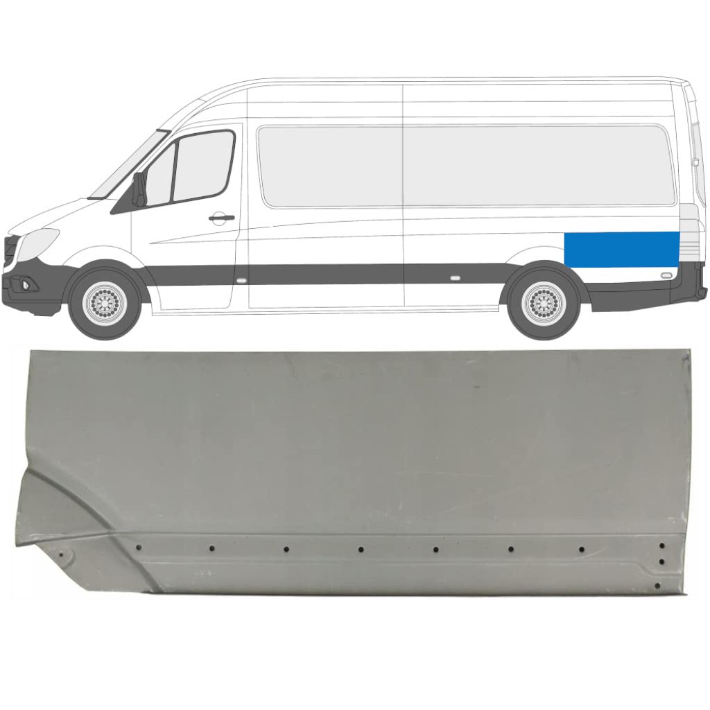 Für Mercedes Sprinter 2006- Hinten KotflÜgel Reparaturblech/Links Für Mercedes Sprinter 2006- Hinten KotflÜgel Reparaturblech/Links von Generic