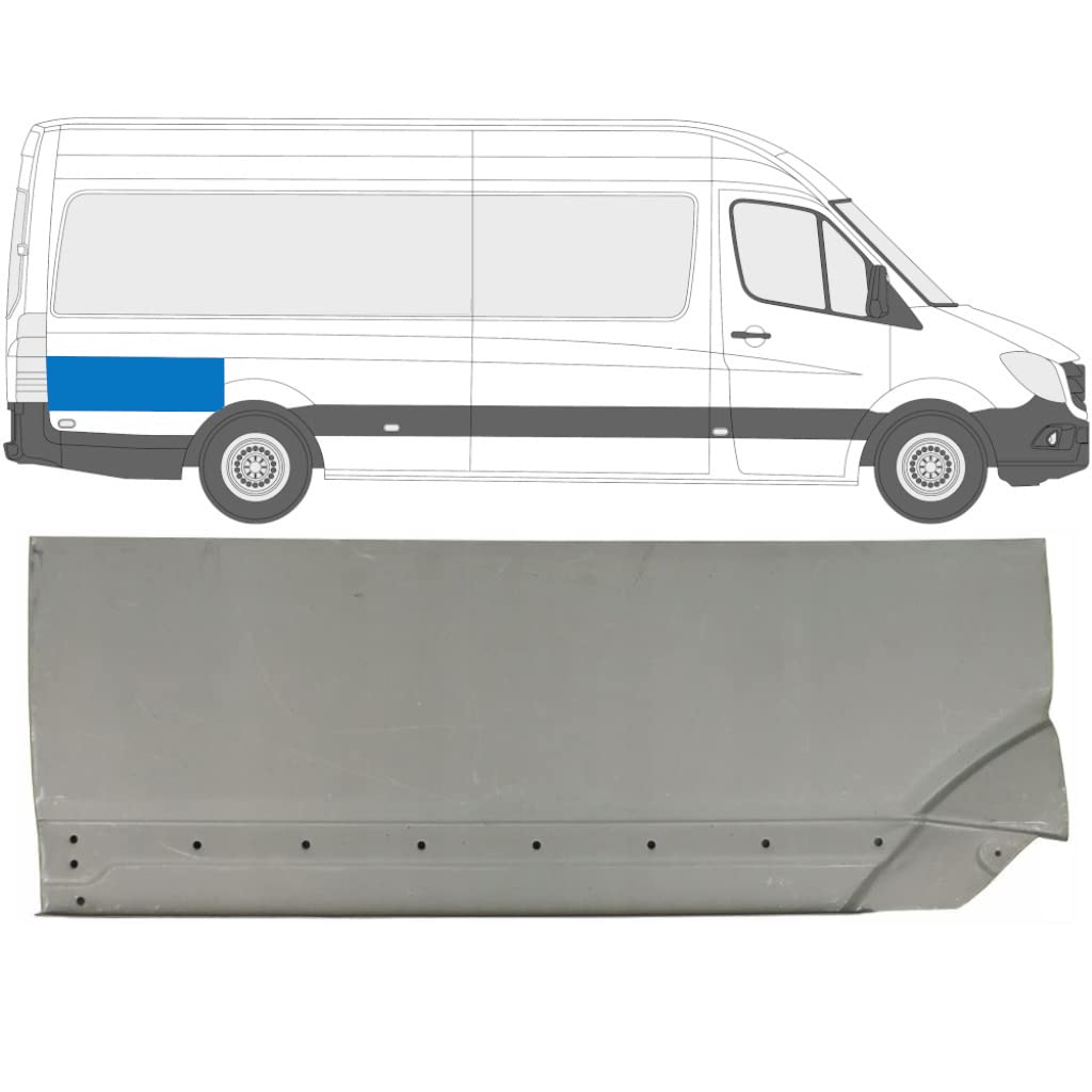 Für Mercedes Sprinter 2006- Hinten KotflÜgel Reparaturblech/Rechts Für Mercedes Sprinter 2006- Hinten KotflÜgel Reparaturblech/Rechts von Generic
