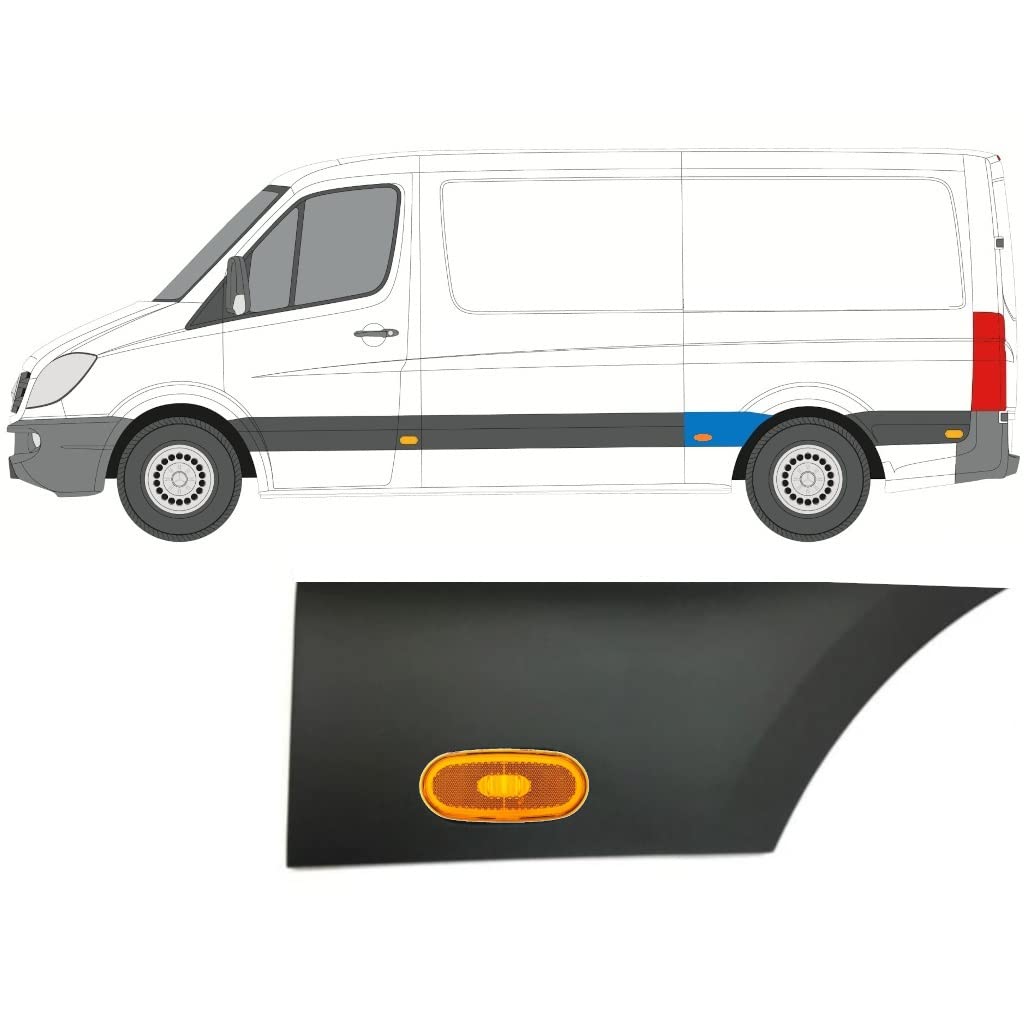 Für Mercedes Sprinter 2006- KotflÜgel Seitenleiste + Heckleuchte/Links Für Mercedes Sprinter 2006- KotflÜgel Seitenleiste + Heckleuchte/Links von Generic