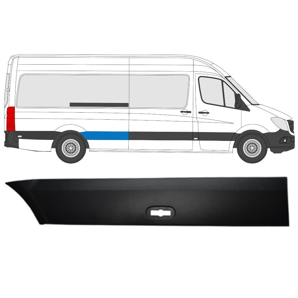 Für Mercedes Sprinter 2006- Lang Hinten KotflÜgel Moulding Trim/Rechts Für Mercedes Sprinter 2006- Lang Hinten KotflÜgel Moulding Trim/Rechts von Generic