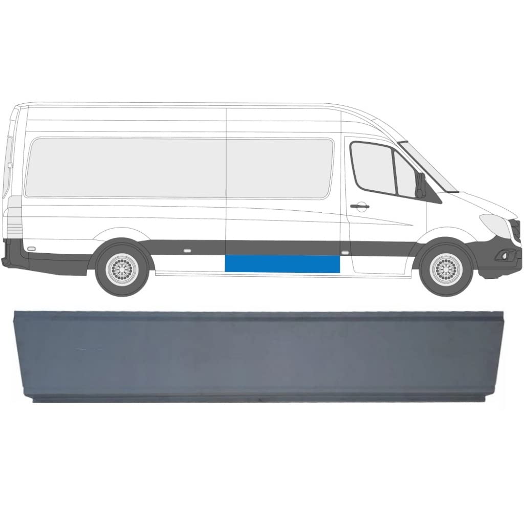 Für Mercedes Sprinter 2006 - Reparaturblech/Rechts = Links Für Mercedes Sprinter 2006 - Reparaturblech/Rechts = Links von Generic