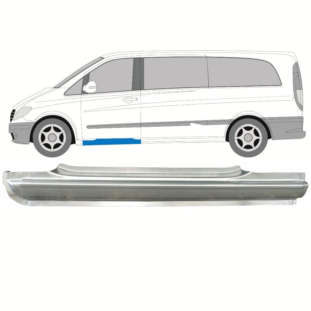 Für Mercedes Vito 2003-2014 Vorne Schweller Reparaturblech/Links Für Mercedes Vito 2003-2014 Vorne Schweller Reparaturblech/Links von Generic