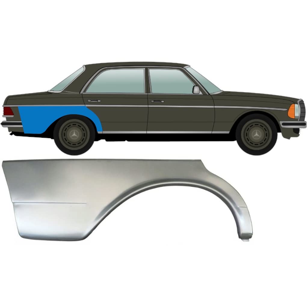 Für Mercedes W123 1975-1985 Hinten KotflÜgel Reparaturblech/Rechts Für Mercedes W123 1975-1985 Hinten KotflÜgel Reparaturblech/Rechts von Generic