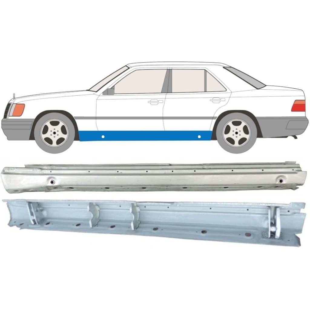Für Mercedes W124 1984-1996 Schweller Reparaturblech/Links Für Mercedes W124 1984-1996 Schweller Reparaturblech/Links von Generic