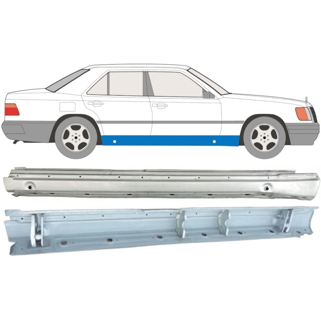 Für Mercedes W124 1984-1996 Schweller Reparaturblech / Rechts von Generic