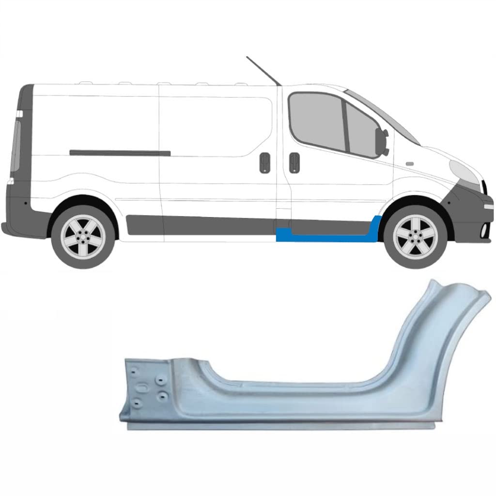 Für Opel Vivaro/R Trafic 2001-1/3 Schweller Reparaturblech/Rechts Für Opel Vivaro/R Trafic 2001-1/3 Schweller Reparaturblech/Rechts von Generic