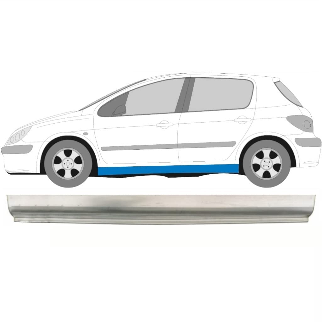 Für Peugeot 307 2001-2008 Unten Schweller Reperaturblech / Links von Generic