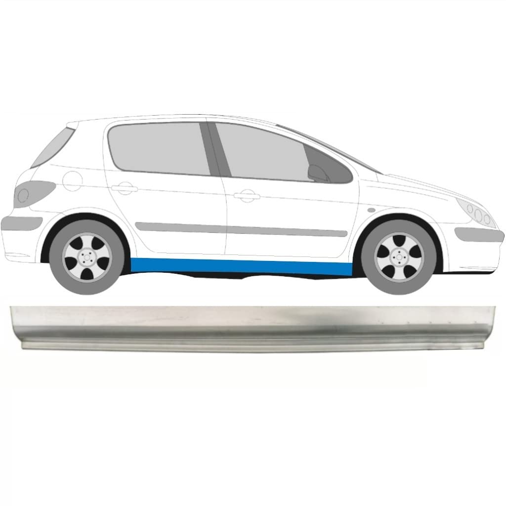 Für Peugeot 307 2001-2008 Unten Schweller Reperaturblech/Rechts Für Peugeot 307 2001-2008 Unten Schweller Reperaturblech/Rechts von Generic