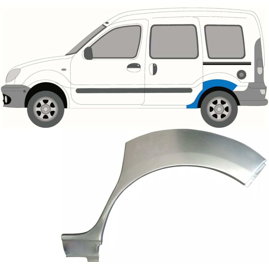 Für Renault Kangoo 1997-2008 Radlauf Reparaturblech Panel/Links Für Renault Kangoo 1997-2008 Radlauf Reparaturblech Panel/Links von Generic