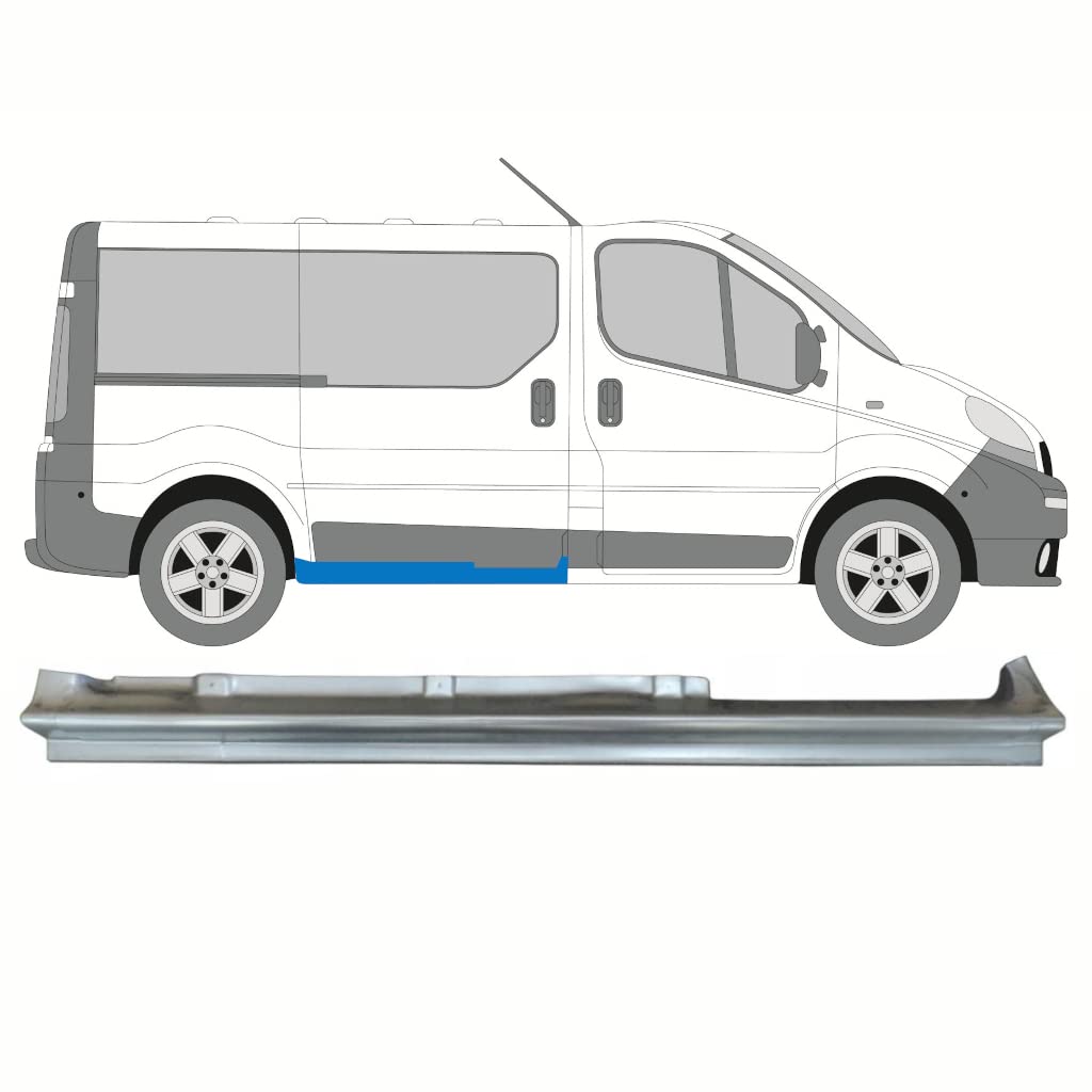 Für Renault Trafic Opel Vivaro 2001-2014 SchiebetÜr Schweller Reperaturblech/Rechts Für Renault Trafic Opel Vivaro 2001-2014 SchiebetÜr Schweller Reperaturblech/Rechts von Generic