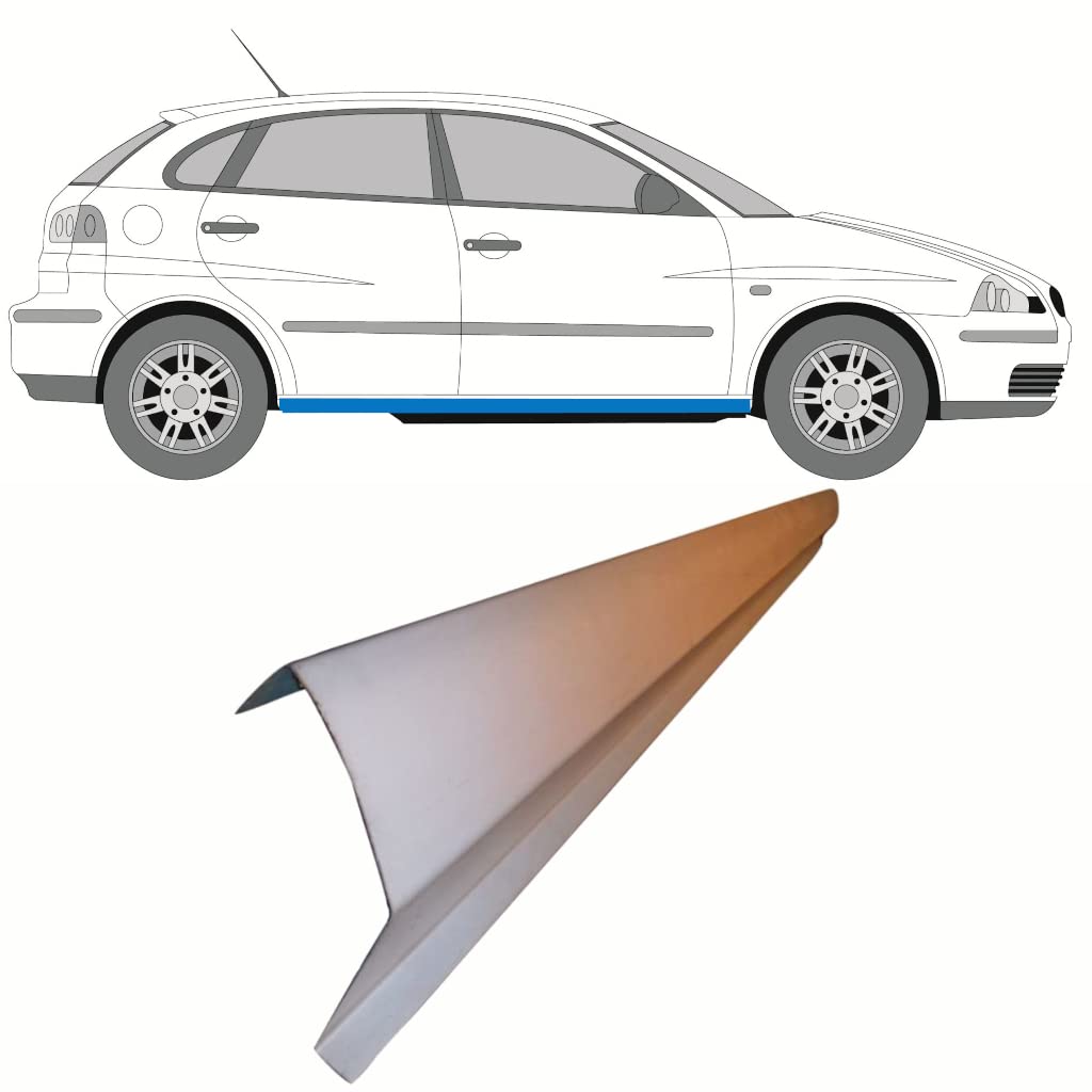 Für Seat Ibiza Cordoba 2002-2009 Schweller Reparaturblech/Rechts = Links Für Seat Ibiza Cordoba 2002-2009 Schweller Reparaturblech/Rechts = Links von Generic