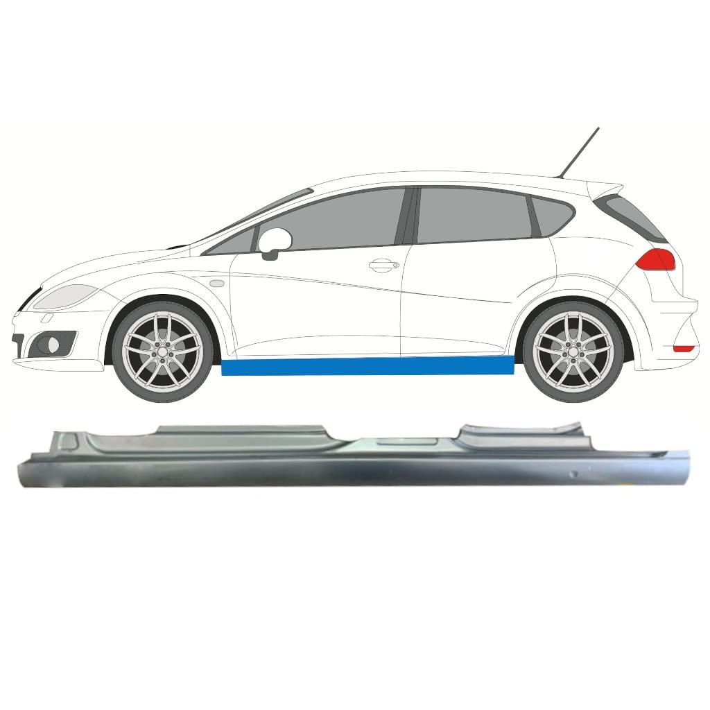 Für Seat Leon 2005-2012 Voll Schweller Reparaturblech/Links Für Seat Leon 2005-2012 Voll Schweller Reparaturblech/Links von Generic