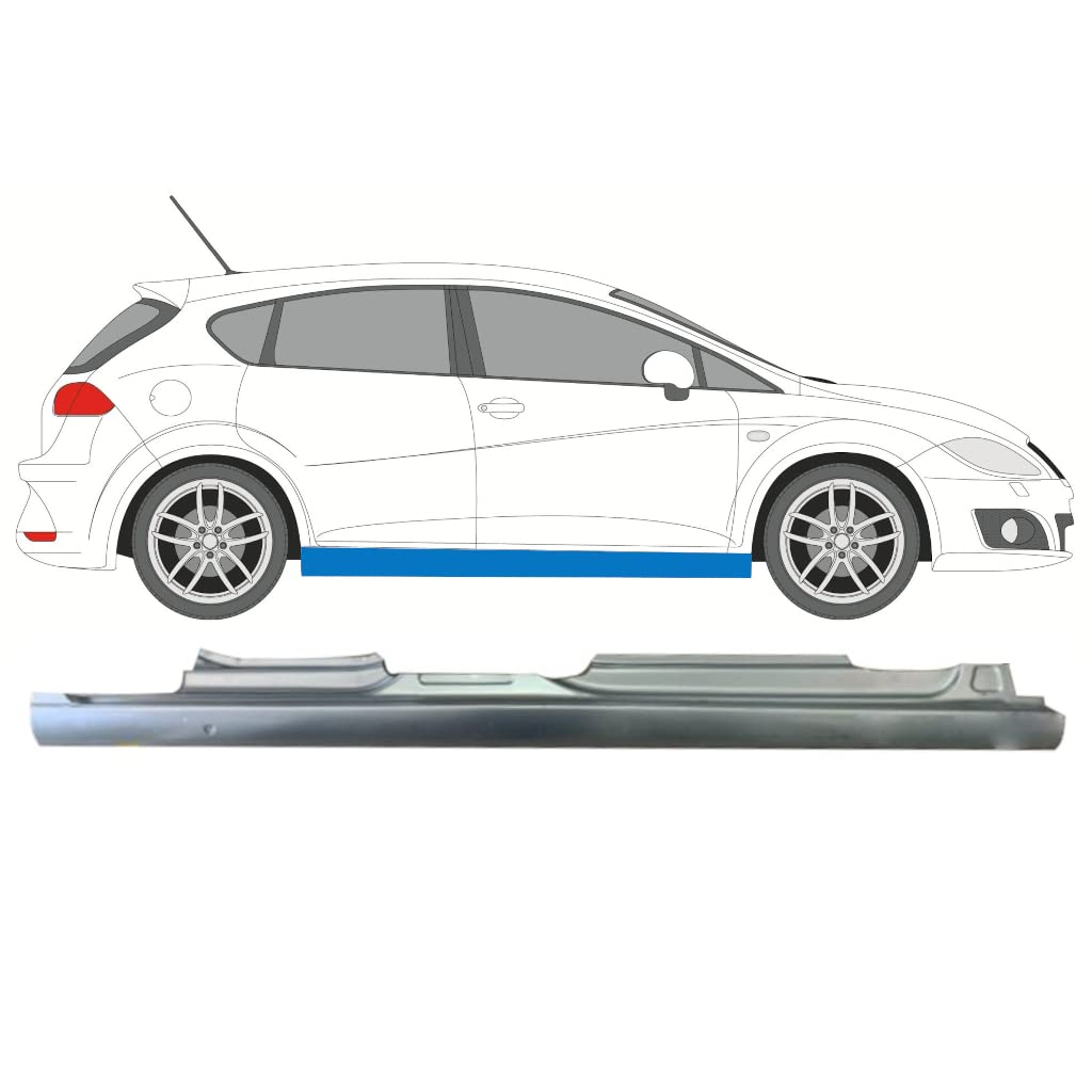 Für Seat Leon 2005-2012 Voll Schweller Reparaturblech/Rechts Für Seat Leon 2005-2012 Voll Schweller Reparaturblech/Rechts von Generic