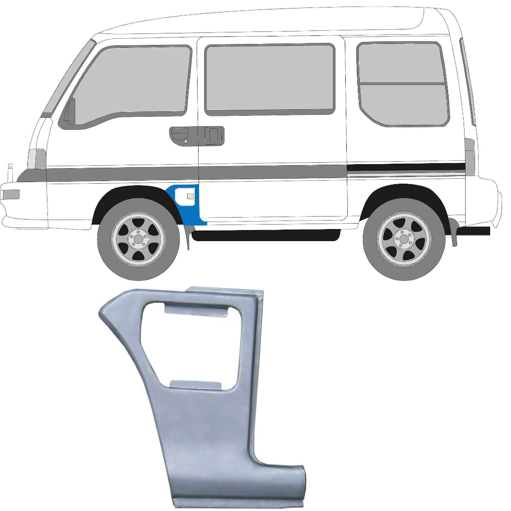 Für Subaru Libero 1993-1998 Vorne KotflÜgel Reparaturblech/Links Für Subaru Libero 1993-1998 Vorne KotflÜgel Reparaturblech/Links von Generic