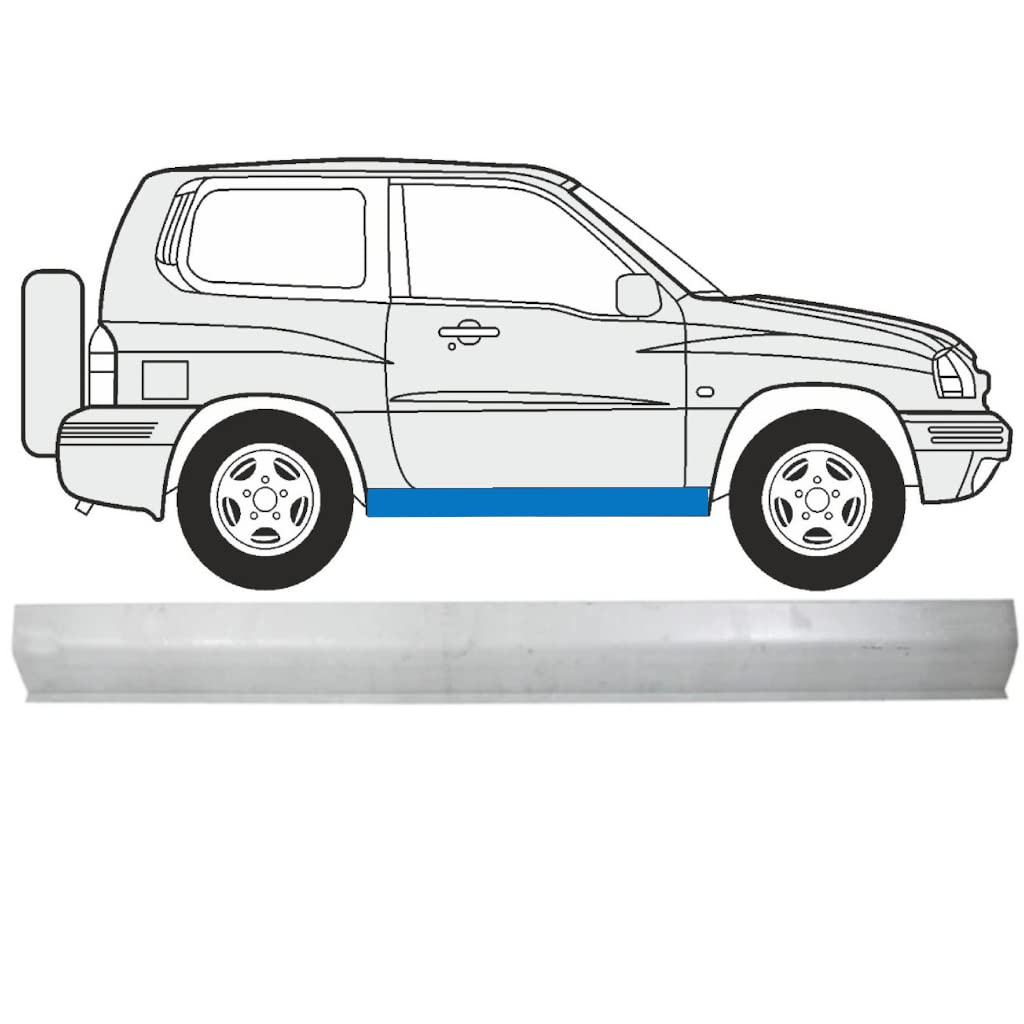 Für Suzuki Grand Vitara 1997-2005 3 Tür Schweller Reparaturblech/Rechts=links Für Suzuki Grand Vitara 1997-2005 3 Tür Schweller Reparaturblech/Rechts=links von Generic