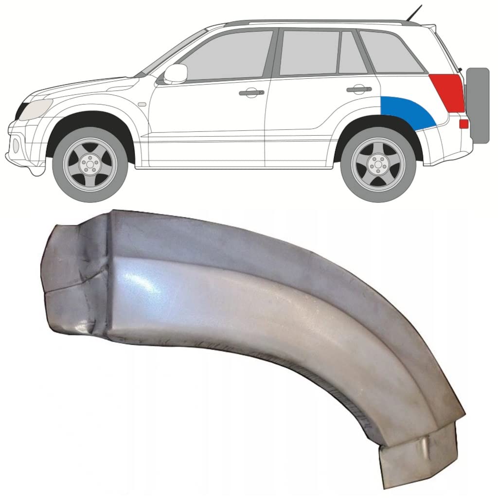 Für Suzuki Grand Vitara 2005-2012 Hinten KotflÜgel Reparaturblech Hinten Teil/Links Für Suzuki Grand Vitara 2005-2012 Hinten KotflÜgel Reparaturblech Hinten Teil/Links von Generic